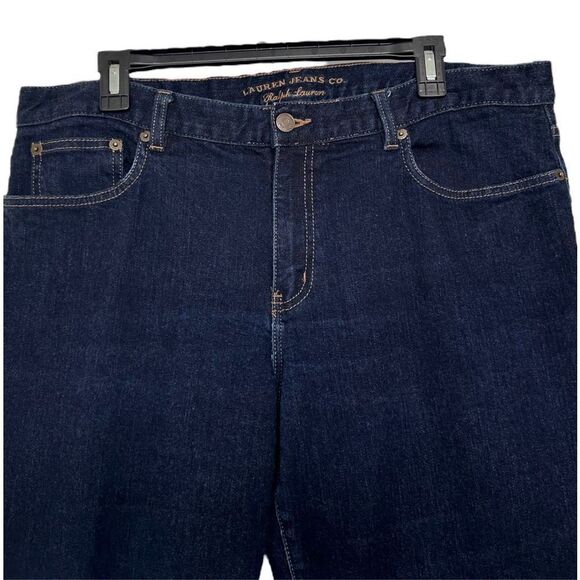Lauren Jeans Co. Women’s‎ Blue High Rise Bootcut Jeans Size 14 - Picture 2 of 6